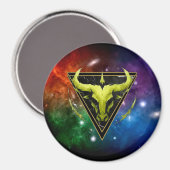 Stier Zodiaque Geschenk Astrologie Magnet (Vorderseite/Rückseite)