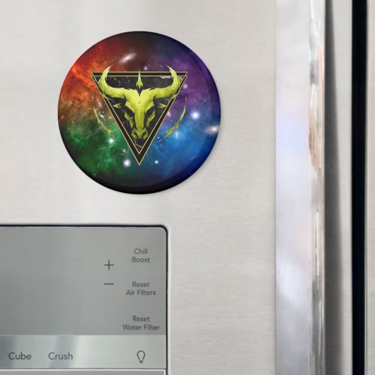Stier Zodiaque Geschenk Astrologie Magnet (In Situ (Kühlschrank))