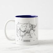 Stier Zweifarbige Tasse (Links)