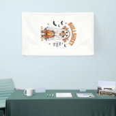 Stierblatt Highland-Kuh Lustiger Geist Banner (Messeveranstaltung)