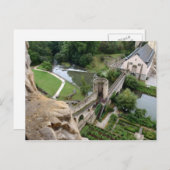 Stierchen Bridge außerhalb der Felsschären Postkarte (Vorne/Hinten)