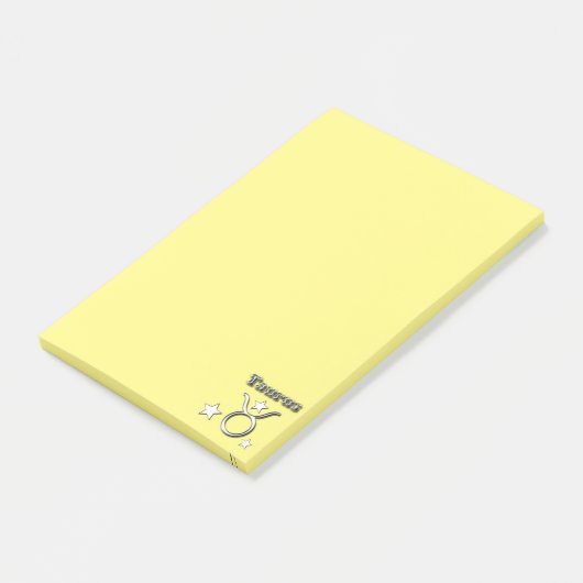 Stierchromsymbol Post-it Klebezettel (angewinkelt)