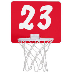 Stiere 23 Jersey Mini Basketball Netz