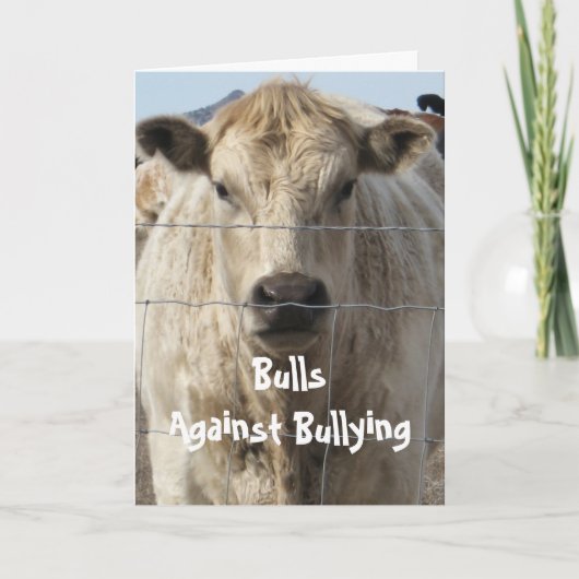 Stiere gegen die Einschüchterung von #6 von 7 Karte (Vorderseite)