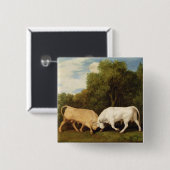 StiereFighting Georges Stubbs |, 1786 (Öl auf Button (Vorne & Hinten)