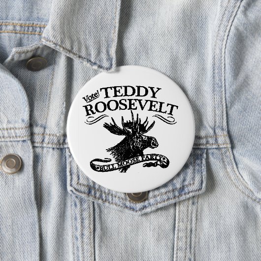 Stierelch-Partyknopf Button (Beispiel)