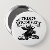 Stierelch-Partyknopf Button (Vorne & Hinten)