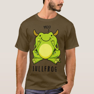 Stierfrosch Süßes Tier Frosch Wortspiel 1 T-Shirt