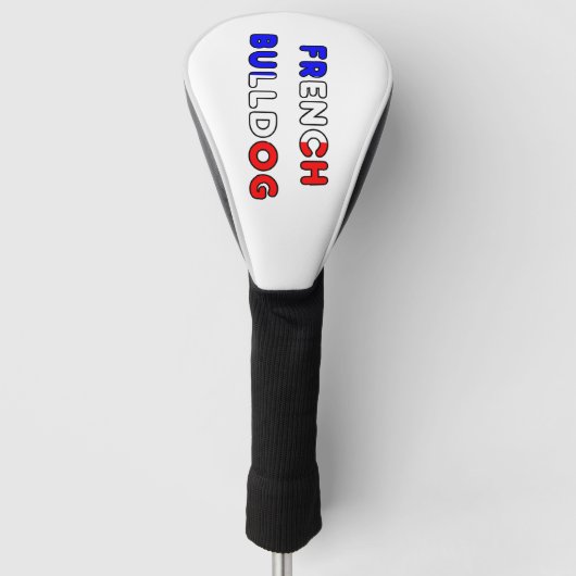 Stierhündin Golf Headcover (Vorderseite)