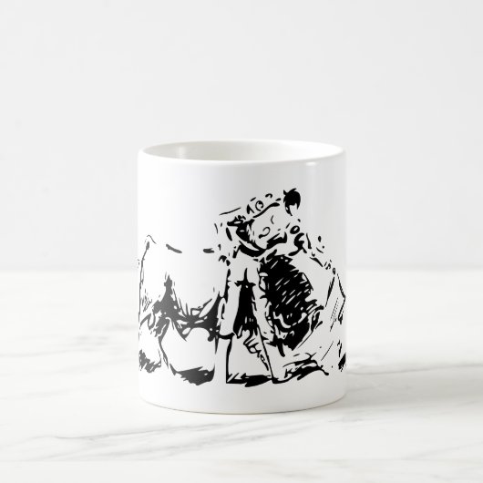 Stierkampf Kaffeetasse (Mittel)