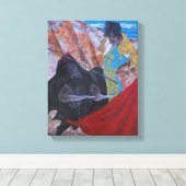 Stierkampf Leinwanddruck (Insitu (Holzboden))