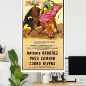 Stierkampf, Plaza del Toros, Cordoba, Spanien Poster (Heimbüro)