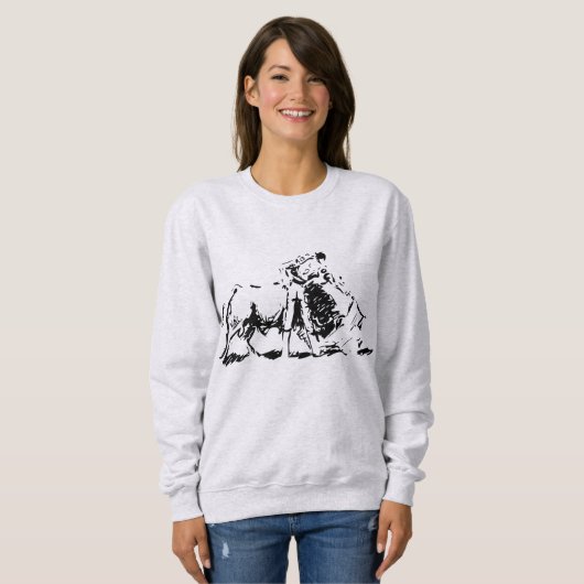 Stierkampf Sweatshirt (Vorne ganz)