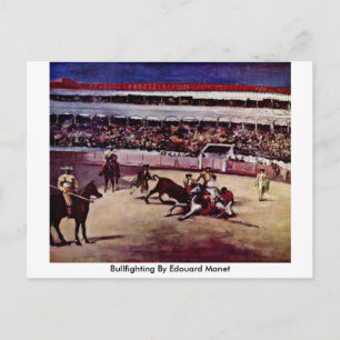 Stierkampf von Edouard Manet Postkarte