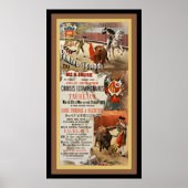 Stierkampf ~ Zwei große Bullenrennen ~ D. Perea ~ Poster (Vorne)