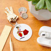 Stierkämpfer und Schlüsselanhänger von Rotem Kap