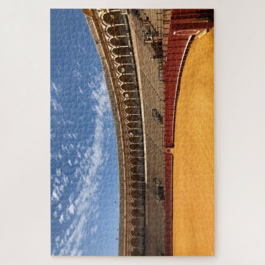 Stierkampfring in Sevilla, Spanien - Jigsaw Puzzle (Vertikal)