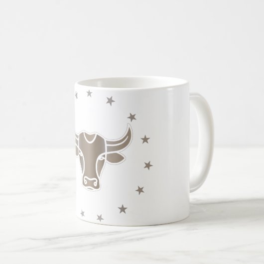 Stierkopf Kaffeetasse (VorderseiteRechts)