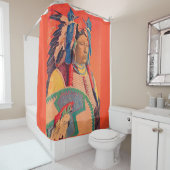 Stierstille Duschvorhang (Beispiel)