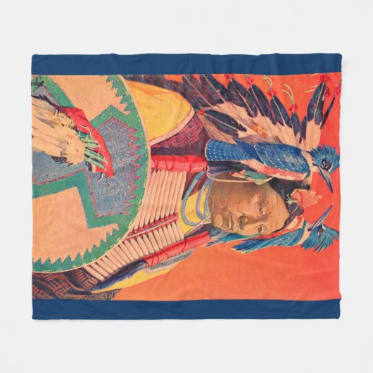 Stierstille Fleecedecke (Vorderseite (Horizontal))