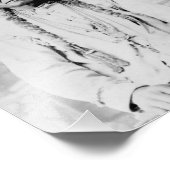 Stierstille Fotodruck (Ecke)