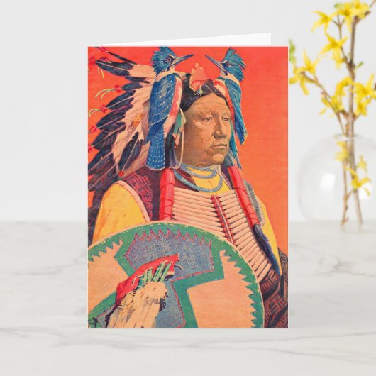 Stierstille Karte (Gelbe Blume)