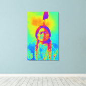 Stierstille Leinwanddruck (Insitu (Holzboden))