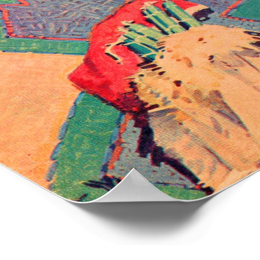 Stierstille Poster (Ecke)