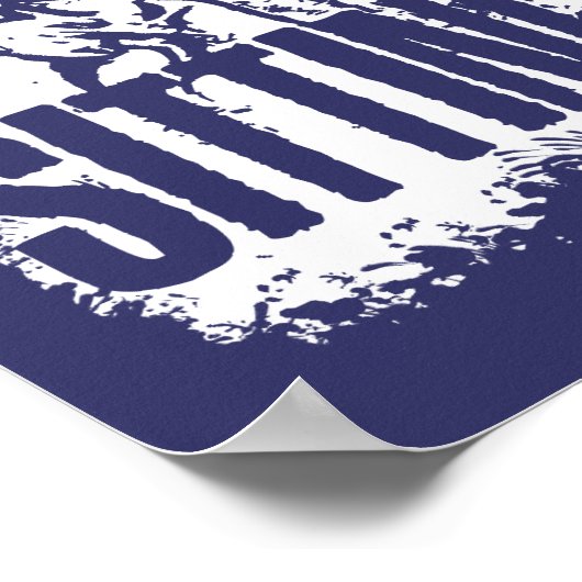 Stierstille Poster (Ecke)