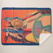 Stierstille Sherpadecke (Vorderseite (Horizontal))