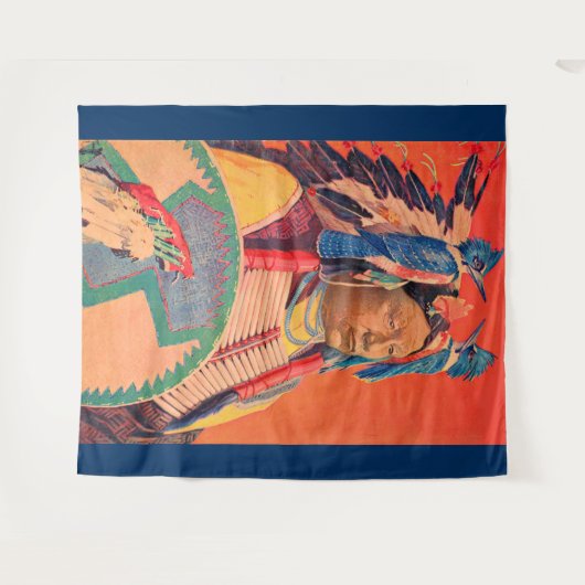 Stierstille Wandteppich (Vorderseite (Horizontal))