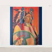 Stierstille Wandteppich (Vorderseite)