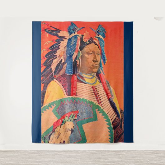 Stierstille Wandteppich (Vorderseite)