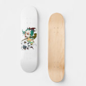 Stiertierkreis Skateboard (Vorderseite)
