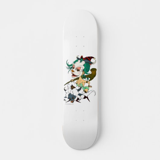Stiertierkreis Skateboard (Vorne)