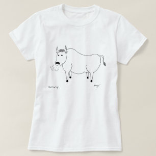 Stiervolkskunst-Shirts T-Shirt