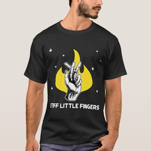 Stiff Little Fingers Punk T-Shirt (Vorderseite)