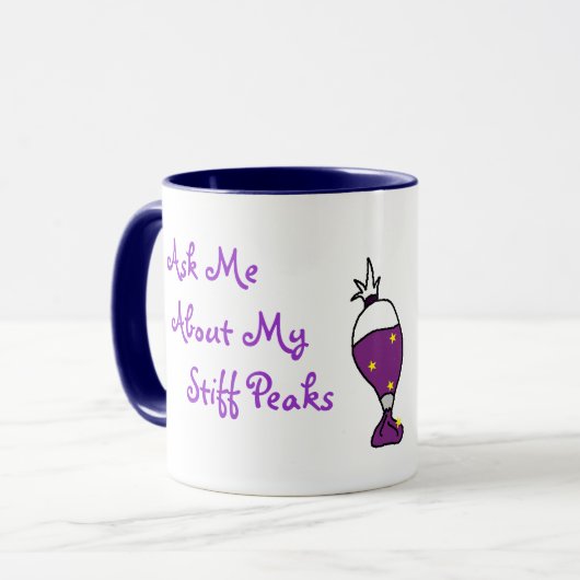 Stiff ragt Tasse empor (Vorderseite Links)