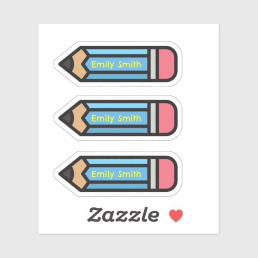 Stift Aufkleber (Blatt)