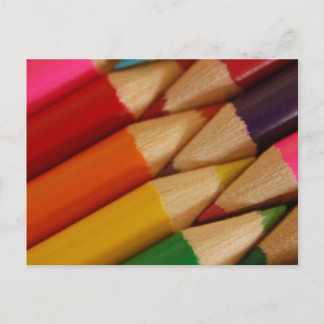 Stift Crayons Postkarten