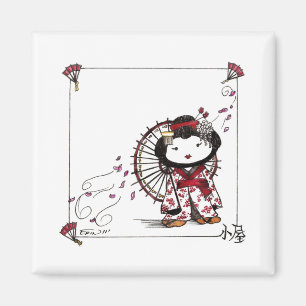 Stift-Geisha Magnet
