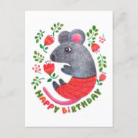 Stift gezeichnet Maus