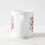 Stift gezeichnet Maus Jumbo-Tasse (Rückseite)