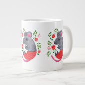 Stift gezeichnet Maus Jumbo-Tasse (Vorderseite Rechts)