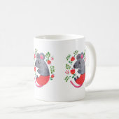 Stift gezeichnet Maus Kaffeetasse (VorderseiteRechts)