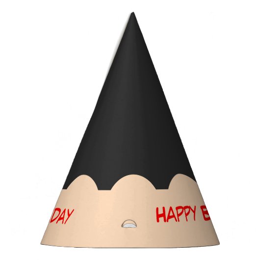 Stift Grafik Geburtstag Partyhütchen (Links)