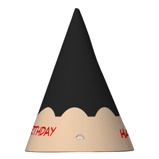 Stift Grafik Geburtstag Partyhütchen (Rechts)