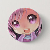Stift Kawaii Lilac Button (Vorderseite)