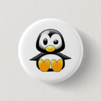 stift lebhafter Pinguin Button
