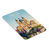 Stift Melk Österreich Magnet (Rechte Seite)
